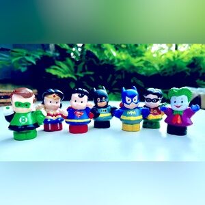 FP Little People Marvel characters - complete set.